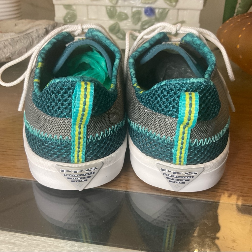 COLUMBIA WOMENS SLACK WATER PFG BOAT SHOES SZ 7.5 - Picture 6 of 8